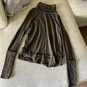 Free people turtle neck long sleeve t shirt